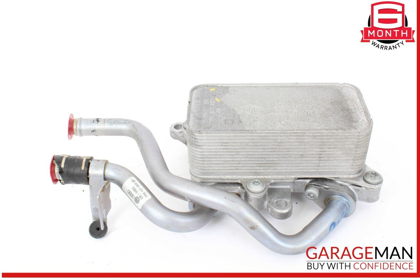 11-18 Porsche Cayenne 958 Automatic Transmission Oil Cooler Radiator w/ Line OEM