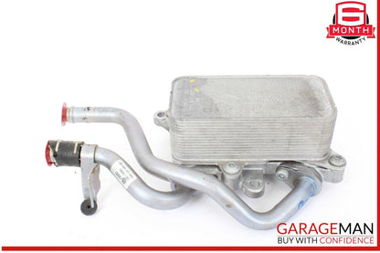 11-18 Porsche Cayenne 958 Automatic Transmission Oil Cooler Radiator w/ Line OEM