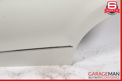 10-16 Mercedes W212 E350 E63 AMG Sedan Rear Left Side Door Shell Calcite White