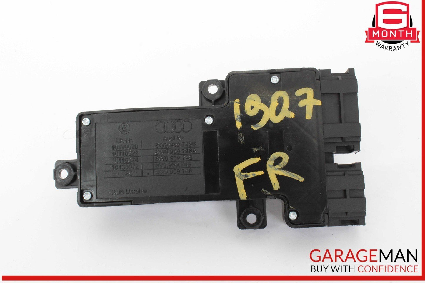 17-24 Audi Q7 A4 Front Right Passenger Side Seat Adjustment Control Switch OEM