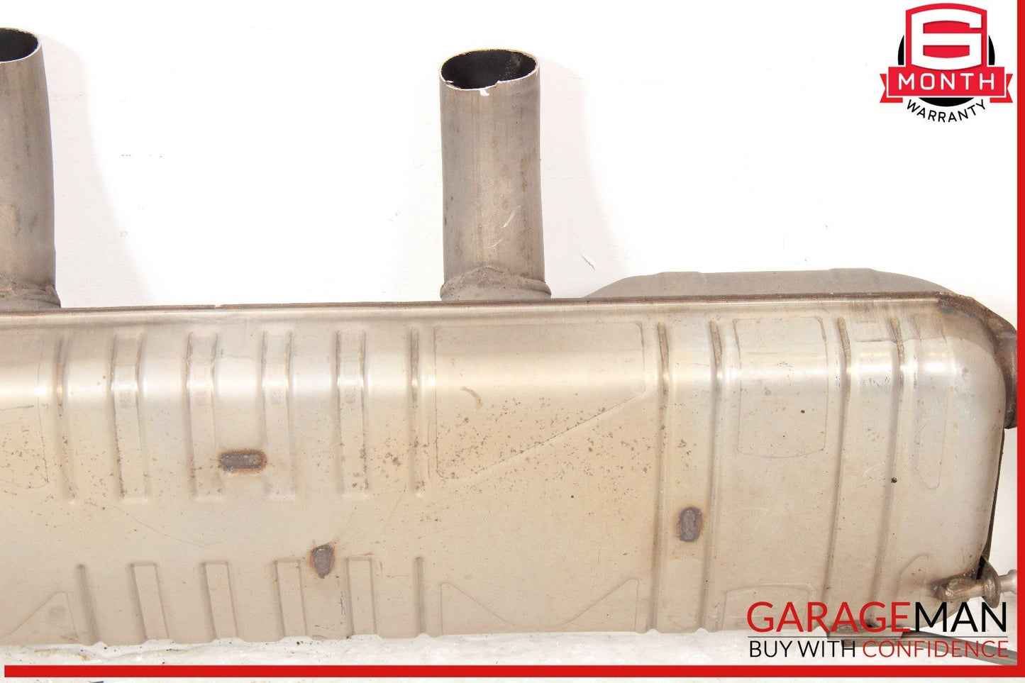 13-14 Mercedes X166 GL450 GL550 Dual Exhaust Muffler Mufflers Assembly OEM