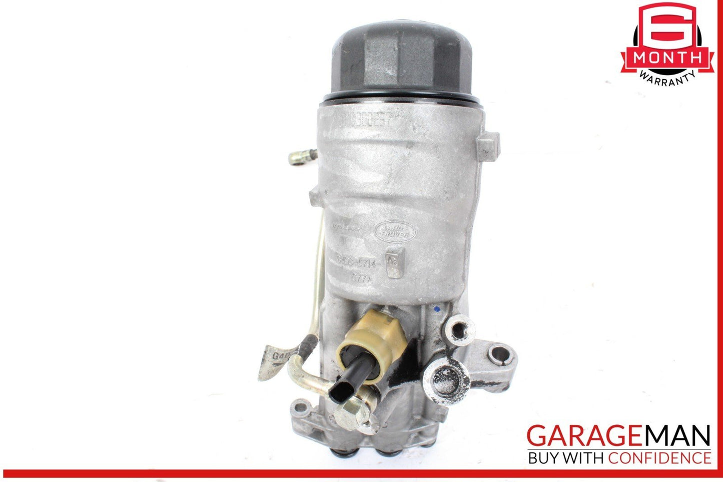 17-19 Jaguar XE Diesel AWD Engine Oil Filter Housing G4D36714C77A OEM