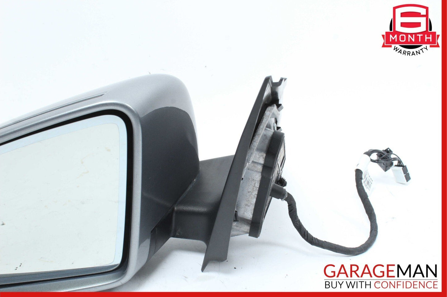12-14 Mercedes W204 C350 C250 Front Left Side Mirror Rear View Door Silver