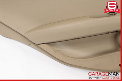 08-14 Mercedes W204 C300 C350 Rear Left Side Interior Door Panel Assembly Beige