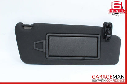 08-14 Mercedes W204 C250 Front Right Side Sun Visor Sunvisor Shade Black OEM