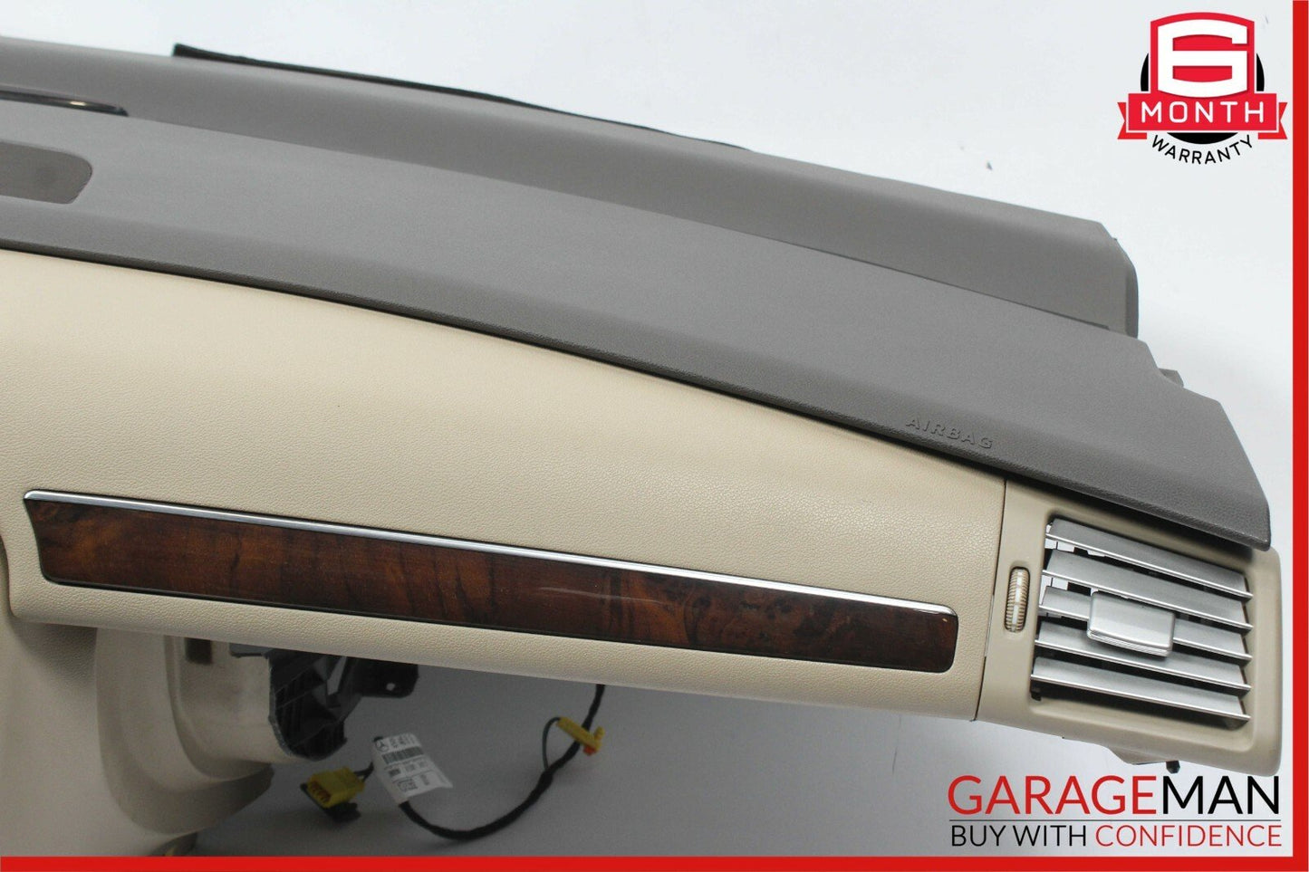 11-13 Mercedes W251 R350 Dashboard Dash Board Panel Trim Beige  OEM