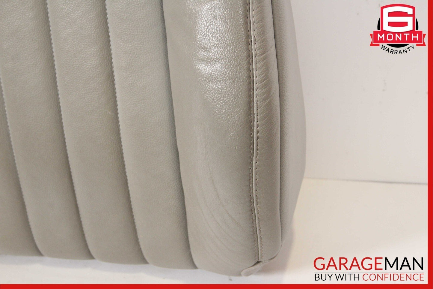 06-10 Mercedes W251 R350 R500 Front Left Side Top Upper Seat Cushion Cover Gray