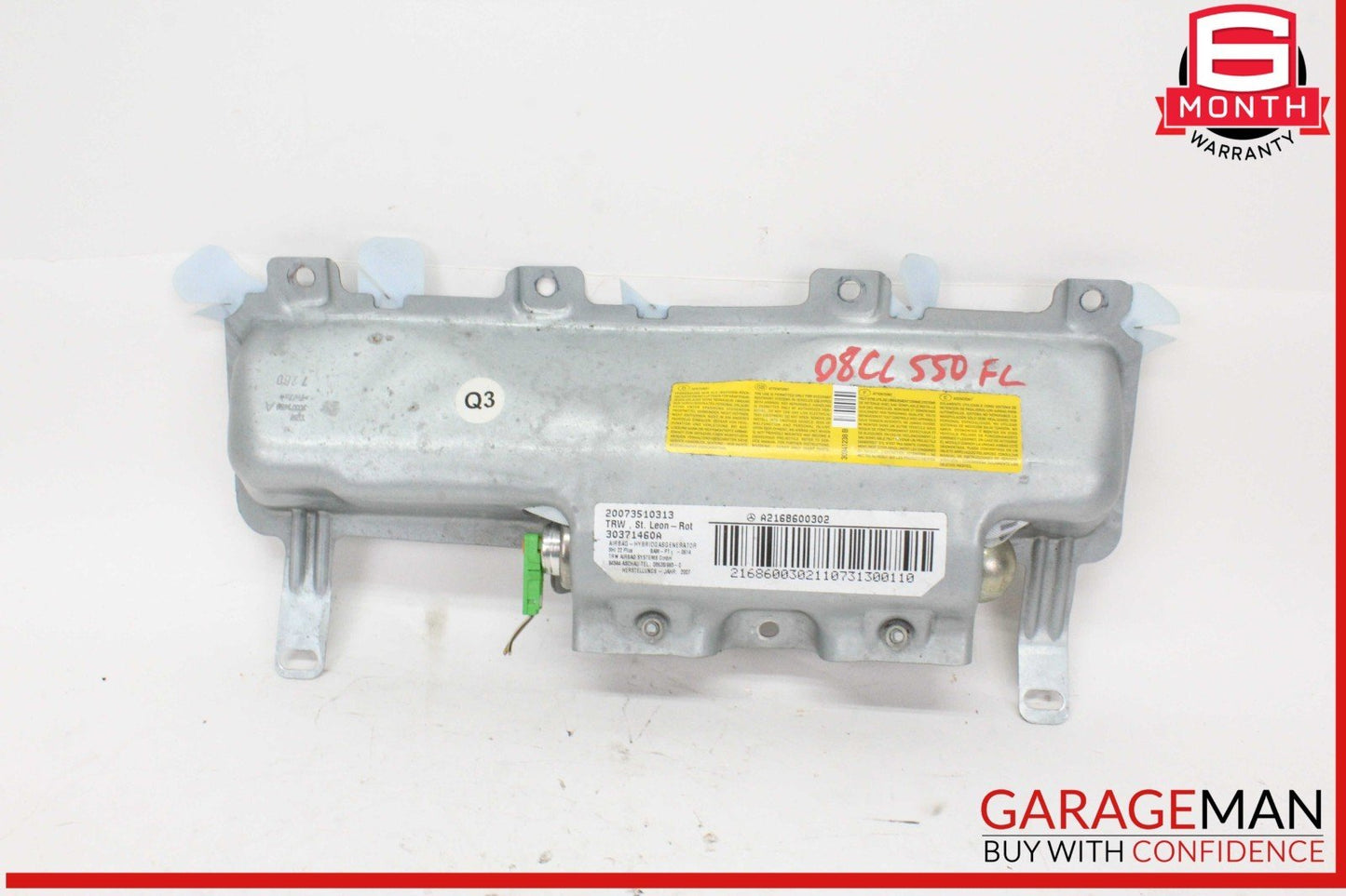 07-14 Mercedes W216 CL550 Front Left Driver Side Dash Knee Airbag Air Bag OEM
