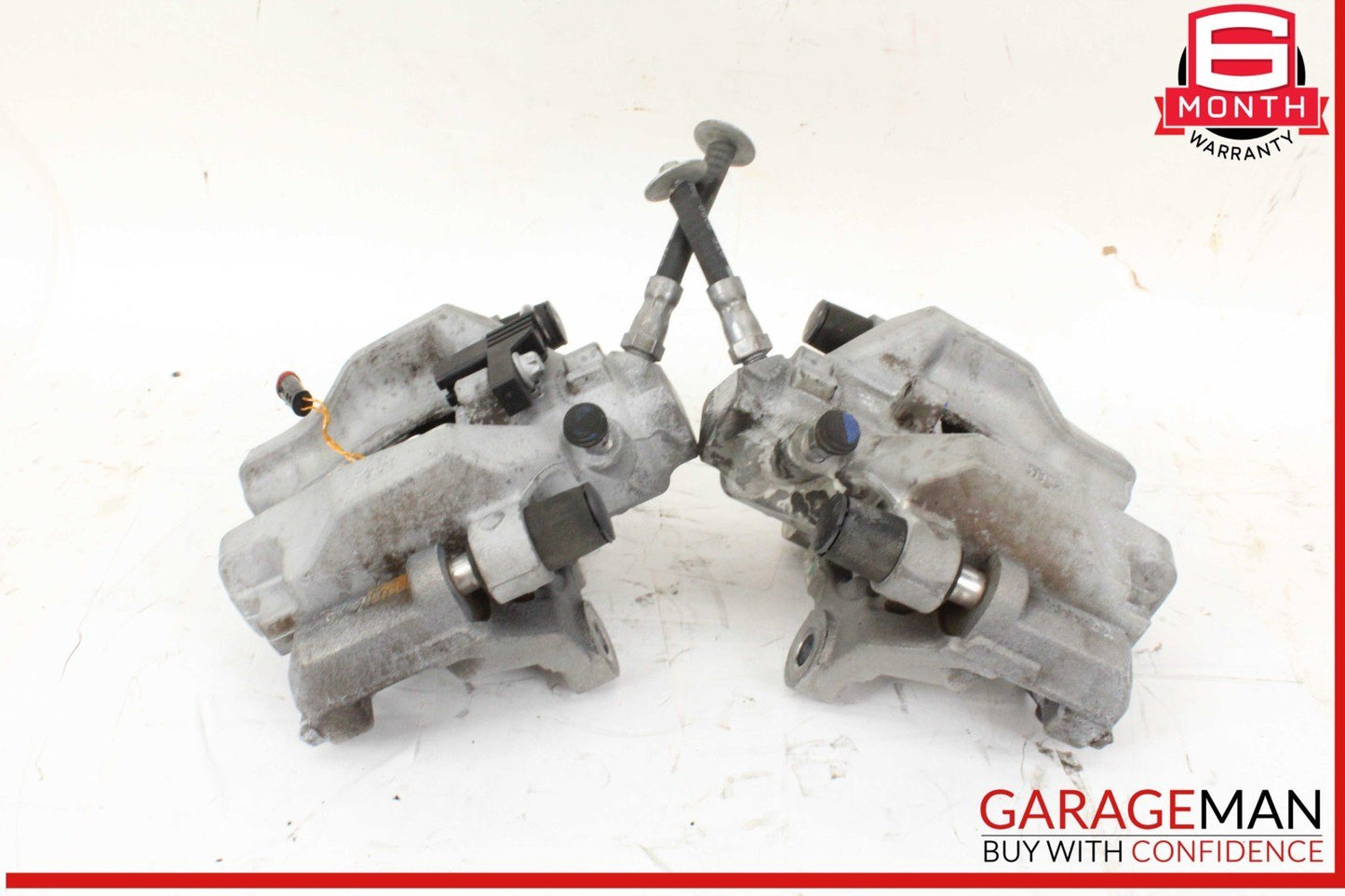 10-18 Mercedes W212 E350 Rear Left & Right Side Brake Caliper Calipers Set OEM