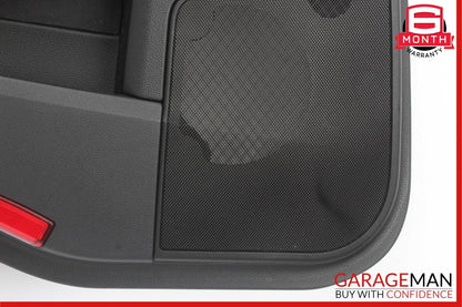 10-13 Mercedes W212 E350 E550 Rear Left Interior Door Panel Black OEM
