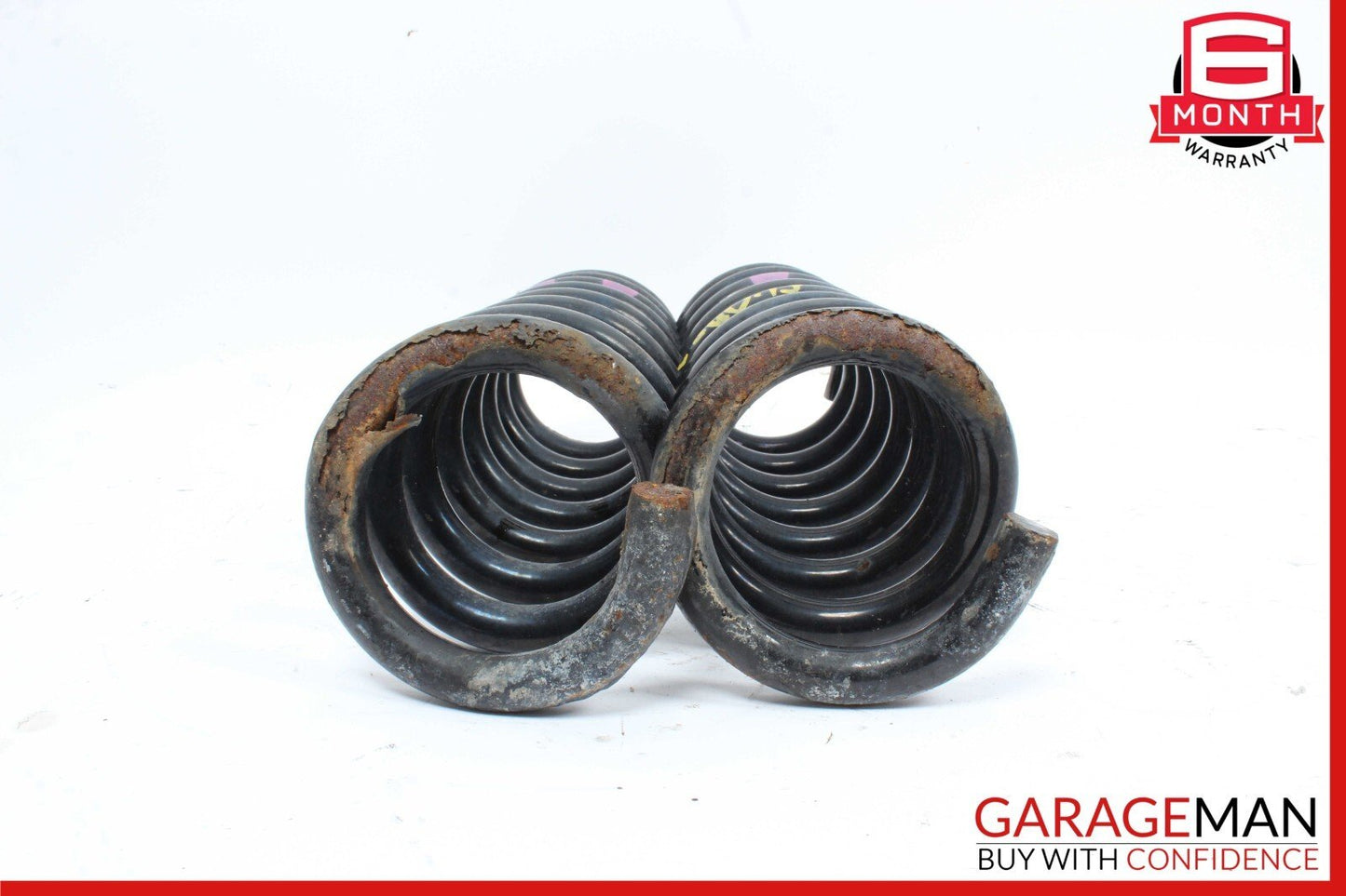 08-14 Mercedes W204 C300 Rear Right & Left Shock Absorber Coil Spring Set of 2