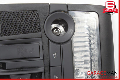 07-14 BMW X6 Front Overhead Sunroof Dome Light Switch Panel Black Oem