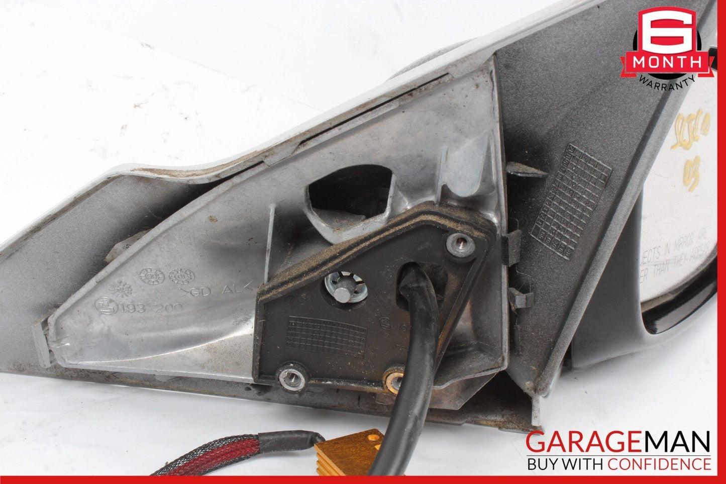 03-08 Mercedes R230 SL500 SL550 Front Right Side Mirror Door Rear View OEM