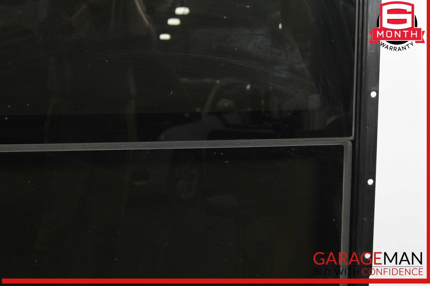 11-18 Porsche Cayenne 958 Hybrid S Panoramic Roof Glass Frame Black OEM