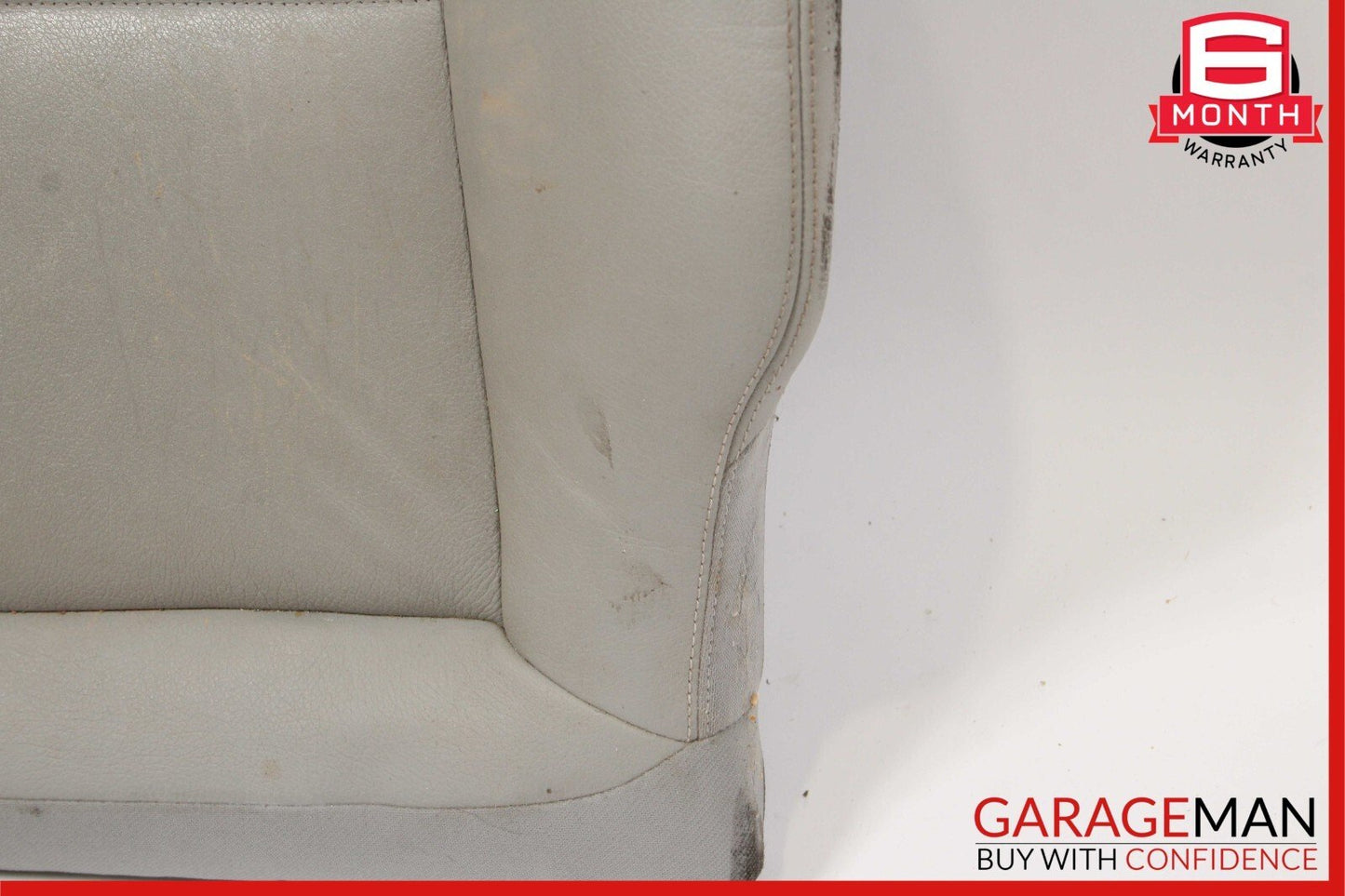 12-14 Mercedes W204 C300 C350 Front Left Side Lower Bottom Seat Cushion Gray OEM