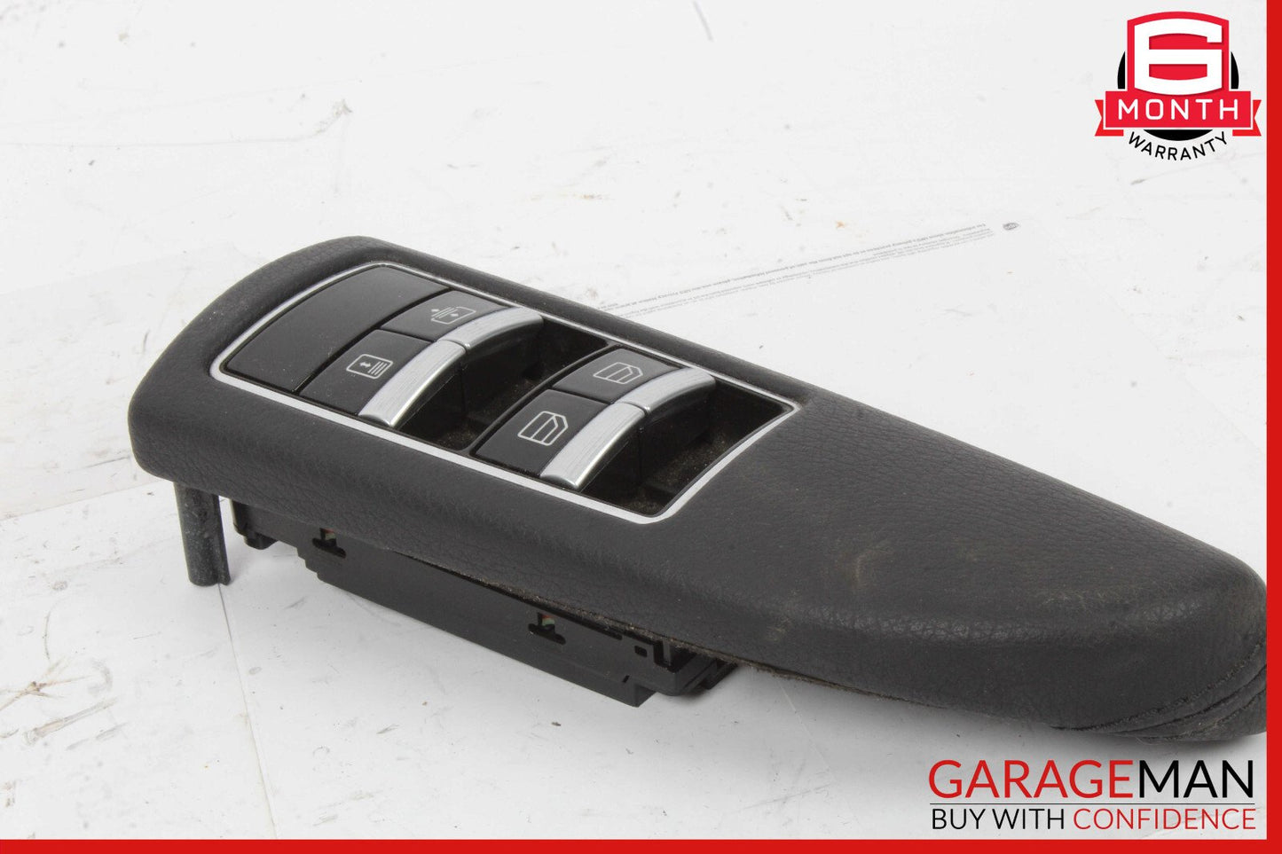 10-13 Mercedes W221 S550 S450 Rear Right Side Window Control Switch Black OEM