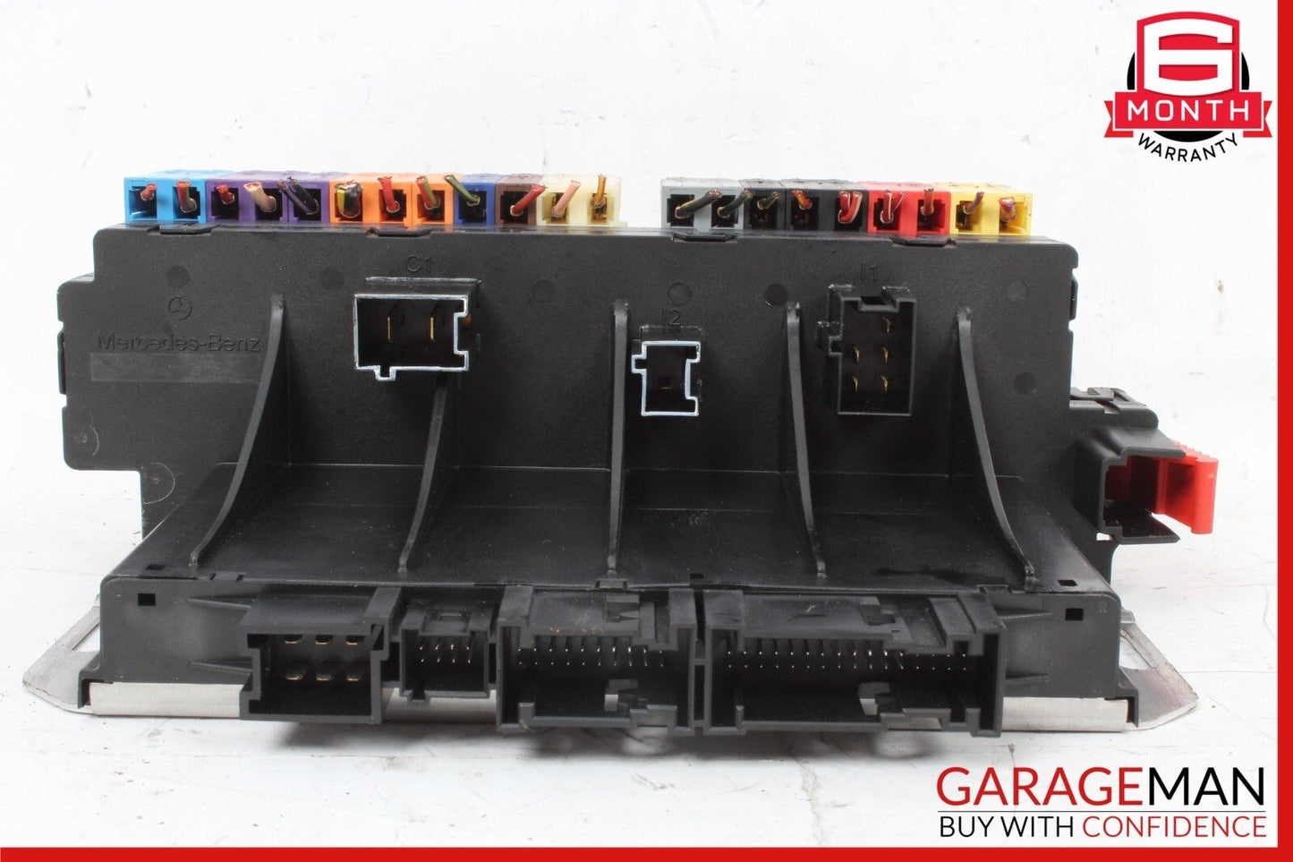 03-12 Mercedes R230 SL550 SL65 AMG Front Left SAM Fuse Box Control Module Assy