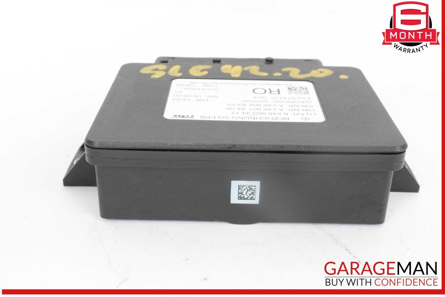 12-20 Mercedes R172 SLC43 AMG SLK350 Hand Parking Brake Control Module Unit OEM