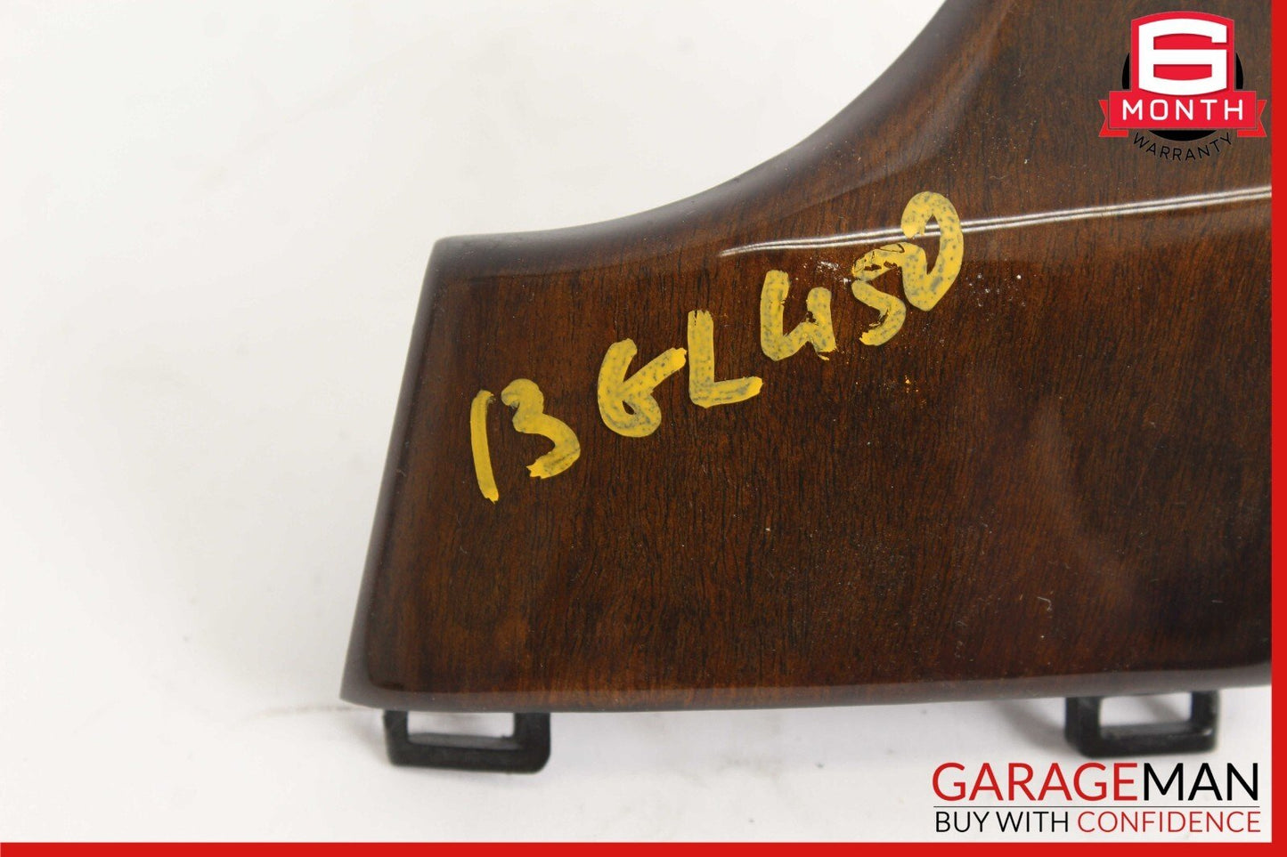 13-19 Mercedes X166 GL450 GLS550 Front Left Side Dashboard Trim Cover Wood OEM