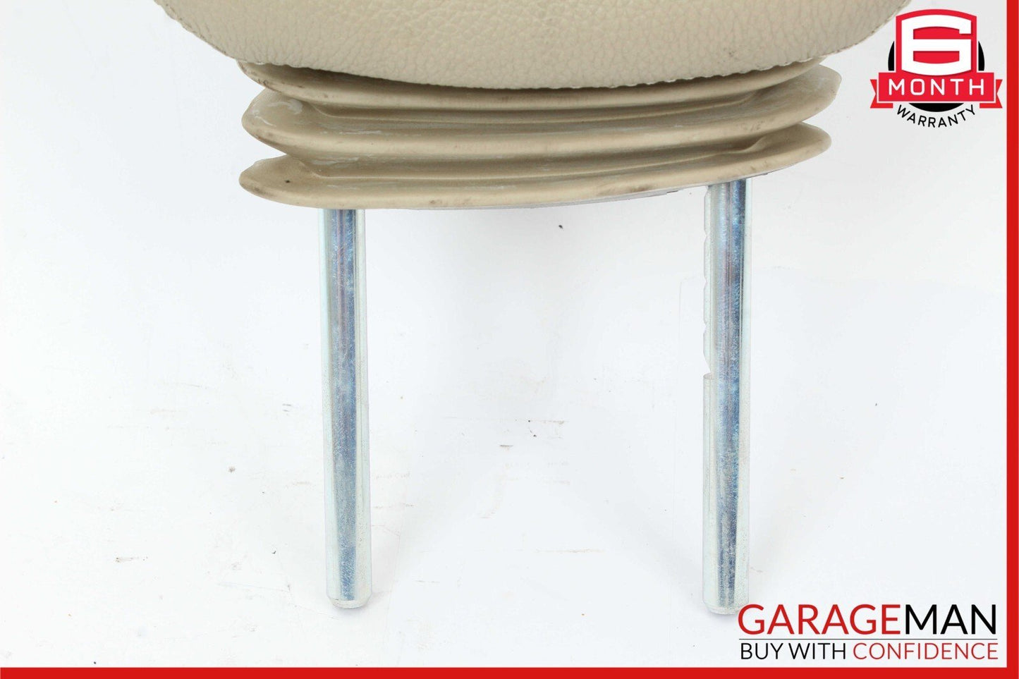 05-11 Mercedes R171 SLK280 Front Left / Right Side Seat Headrest Head Rest Beige