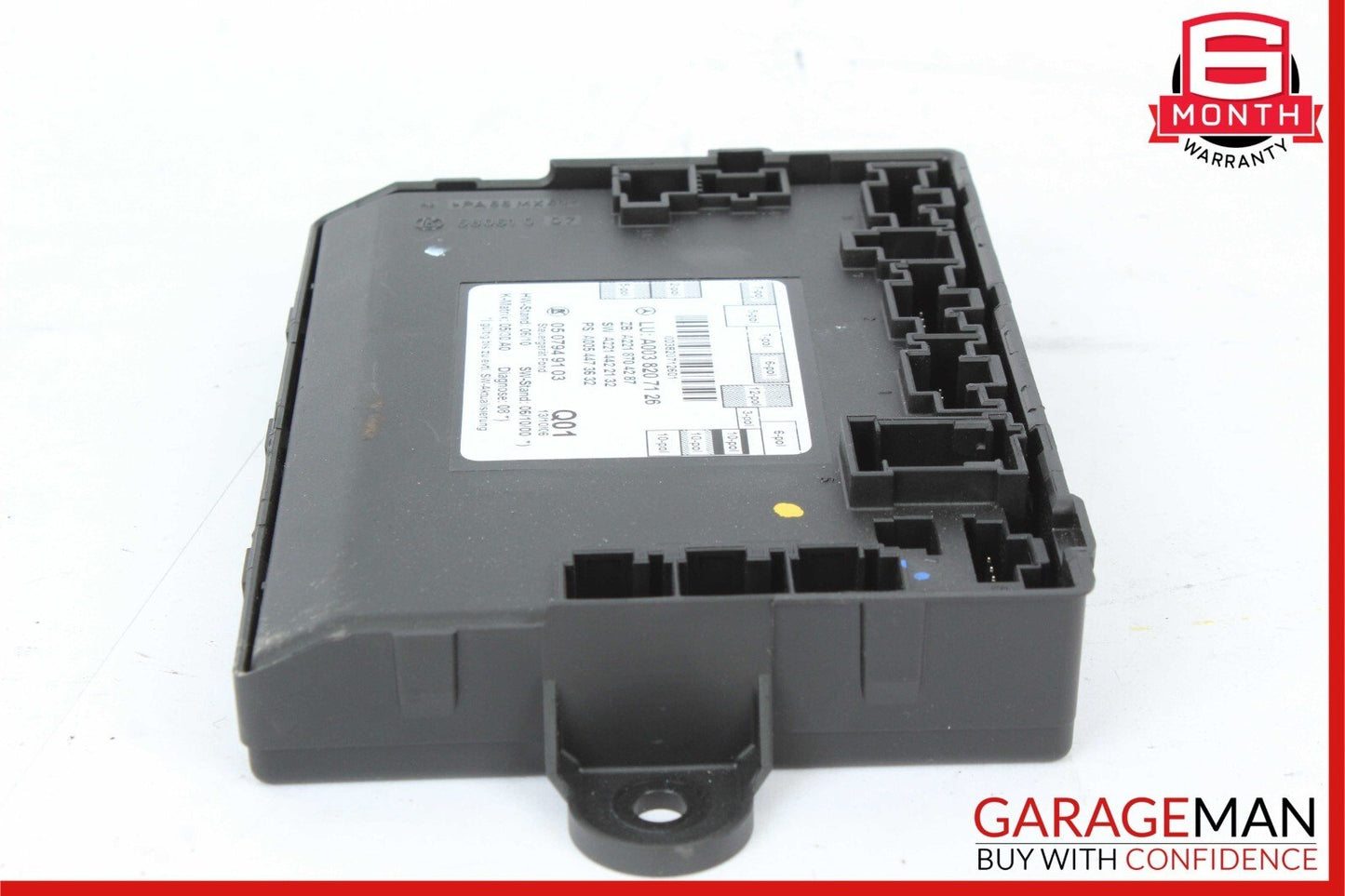 07-13 Mercedes W221 S550 S400 S350 Rear Right or Left Door Control Module Unit