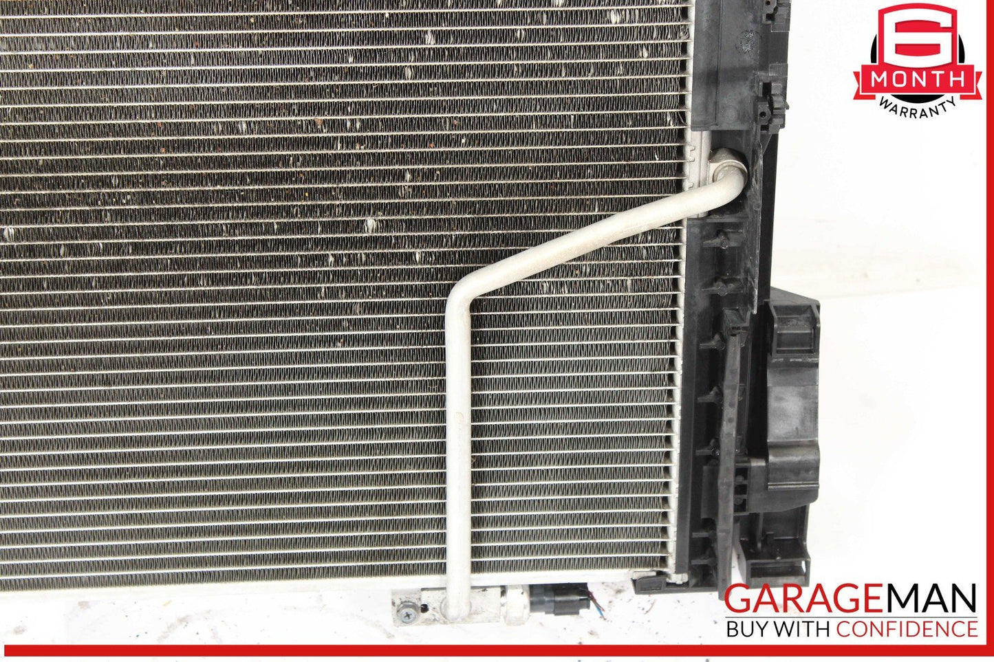 12-15 Mercedes R172 SLK250 Engine Cooling Radiator AC Air A/C Condenser OEM