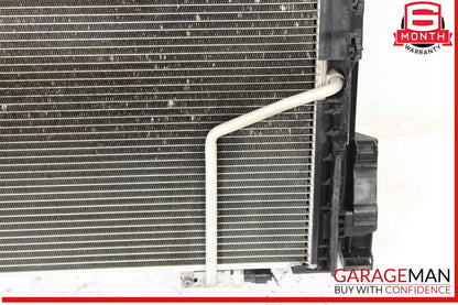 12-15 Mercedes R172 SLK250 Engine Cooling Radiator AC Air A/C Condenser OEM