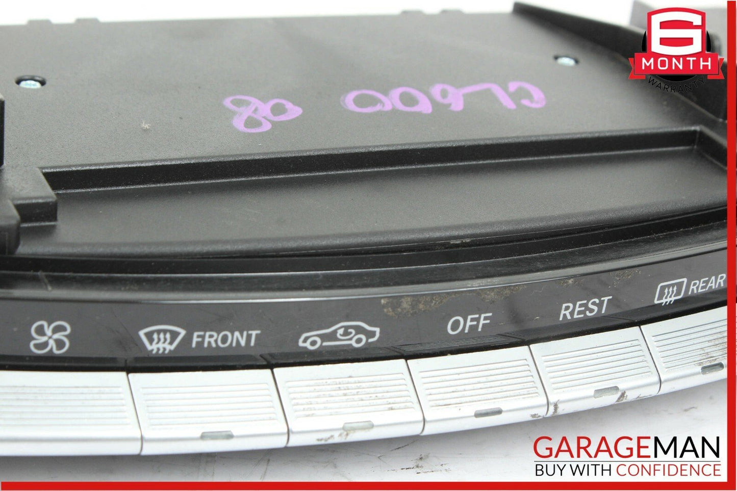 07-13 Mercedes CL550 S550 A/C AC Heater Temperature Climate Control Switch OEM