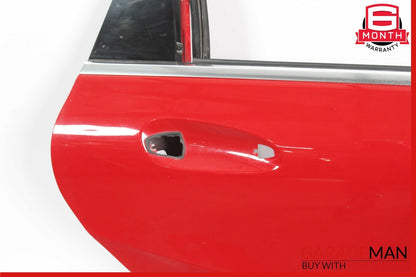 12-19 Mercedes W242 W246 B-Class Rear Right Passenger Side Door Shell Red OEM