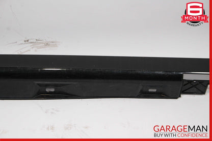12-15 Audi A7 Left Side Skirt Rocker Molding Moulding Trim Panel Cover Black