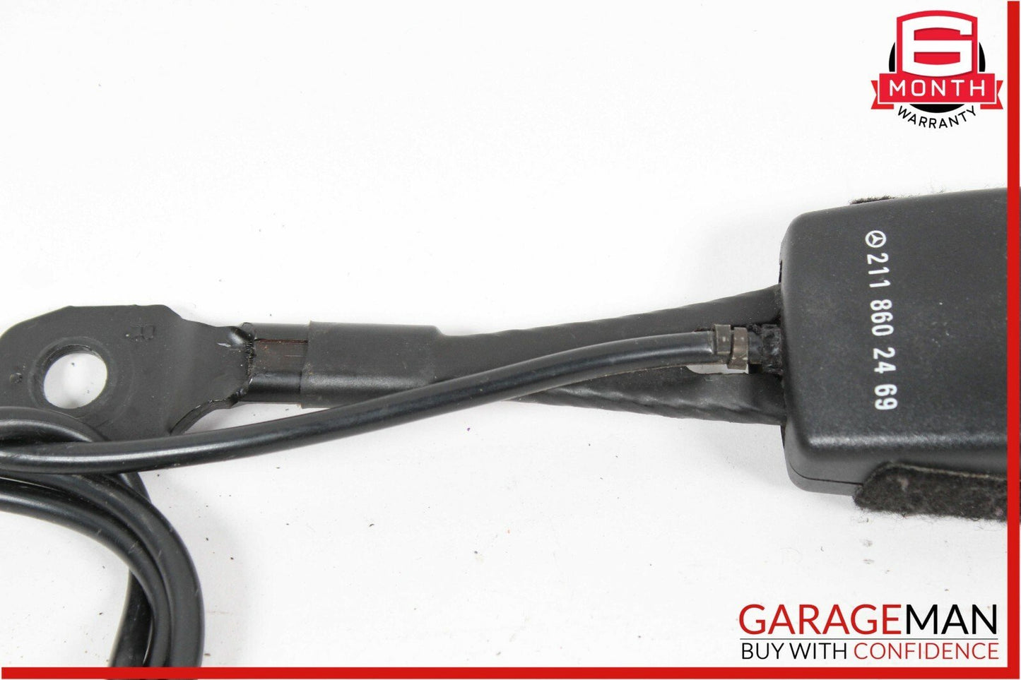 03-09 Mercedes CLS500 E55 AMG Front Right Passenger Side Seat Belt Buckle OEM