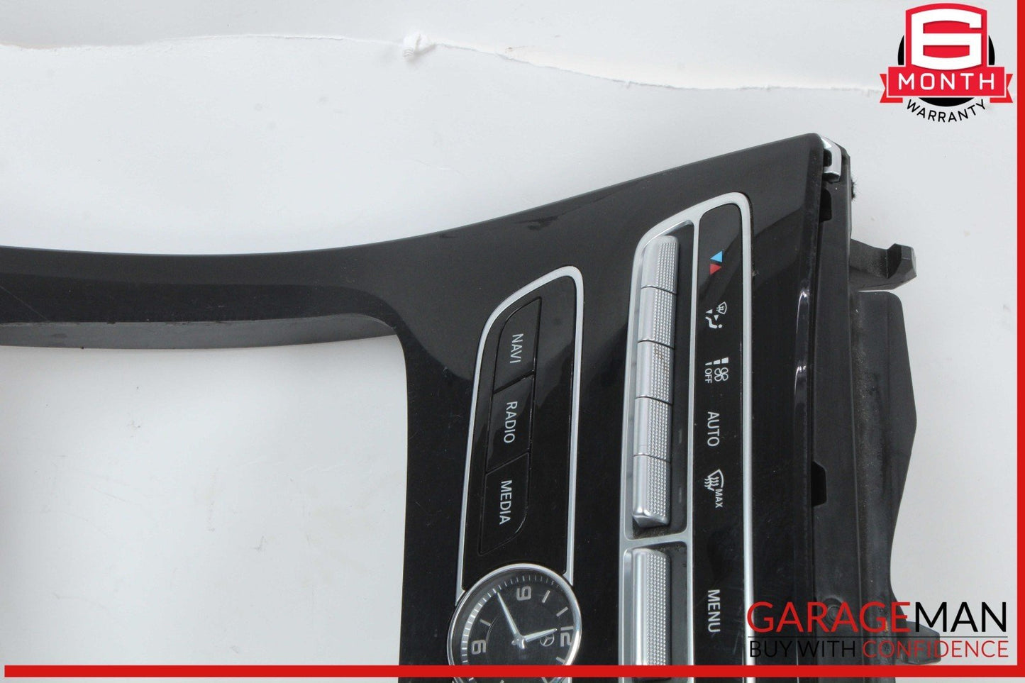 17-19 Mercedes W213 E300 Center Console Trim Assembly Black OEM