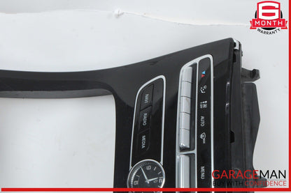 17-19 Mercedes W213 E300 Center Console Trim Assembly Black OEM