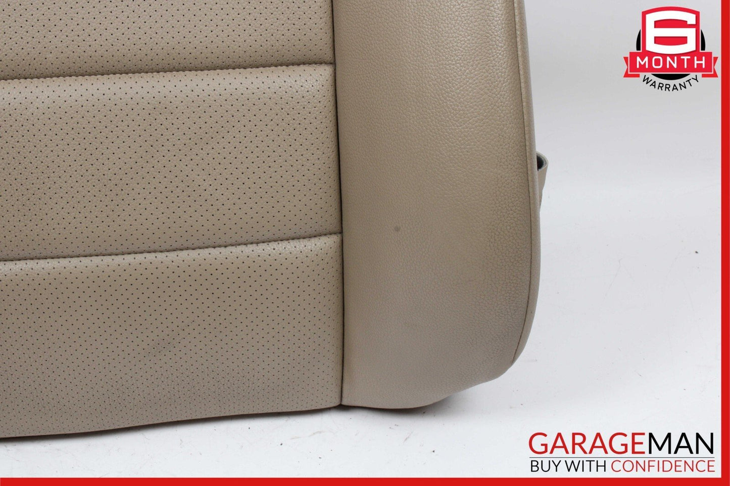 08-14 Mercedes W204 C250 C300 Front Left Side Top Upper Seat Cushion Beige OEM