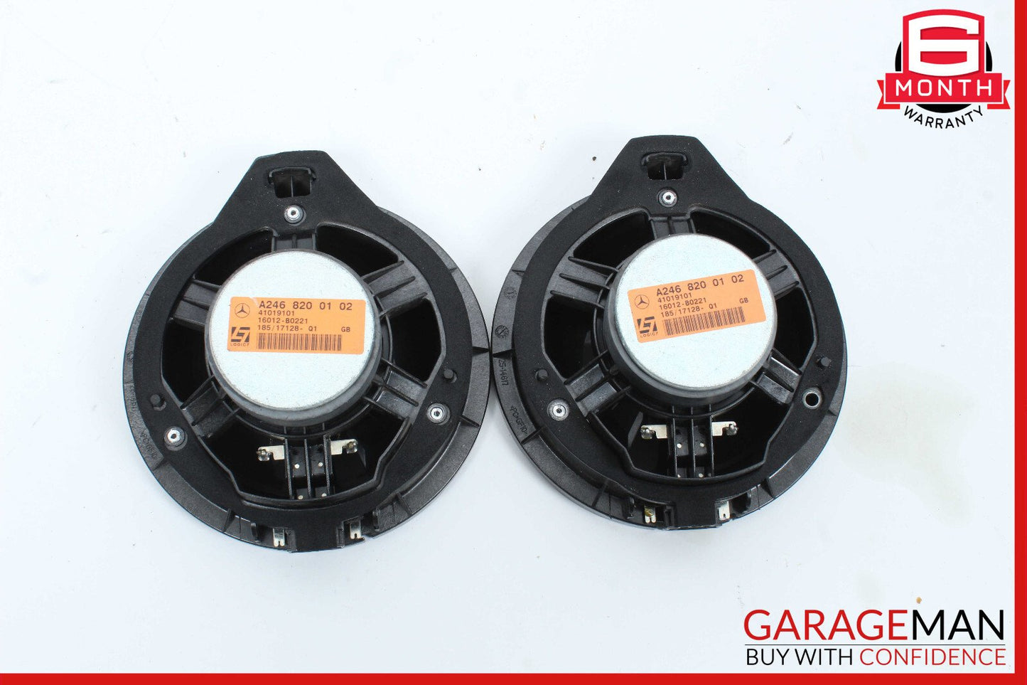 08-18 Mercedes W212 E350 CLS550 Rear Door Audio Speaker Logic 7 Set of 2 Pc