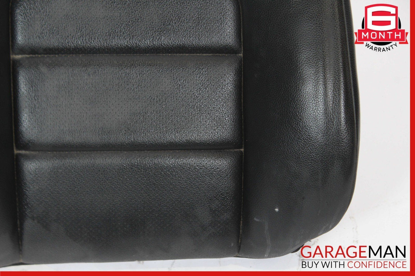 08-14 Mercedes W204 C250 Front Right Passenger Side Top Upper Seat Cushion Black