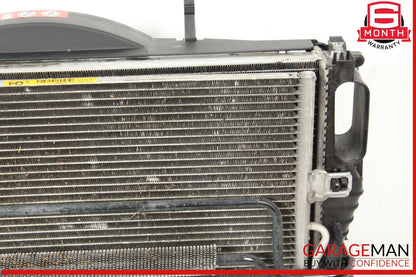 06-09 Mercedes W219 CLS500 Engine Cooling Radiator AC A/C Condenser Fan Assy