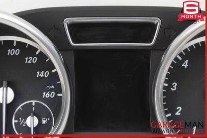 13-16 Mercedes X166 GL450 Instrument Speedometer Cluster 1669003106 OEM