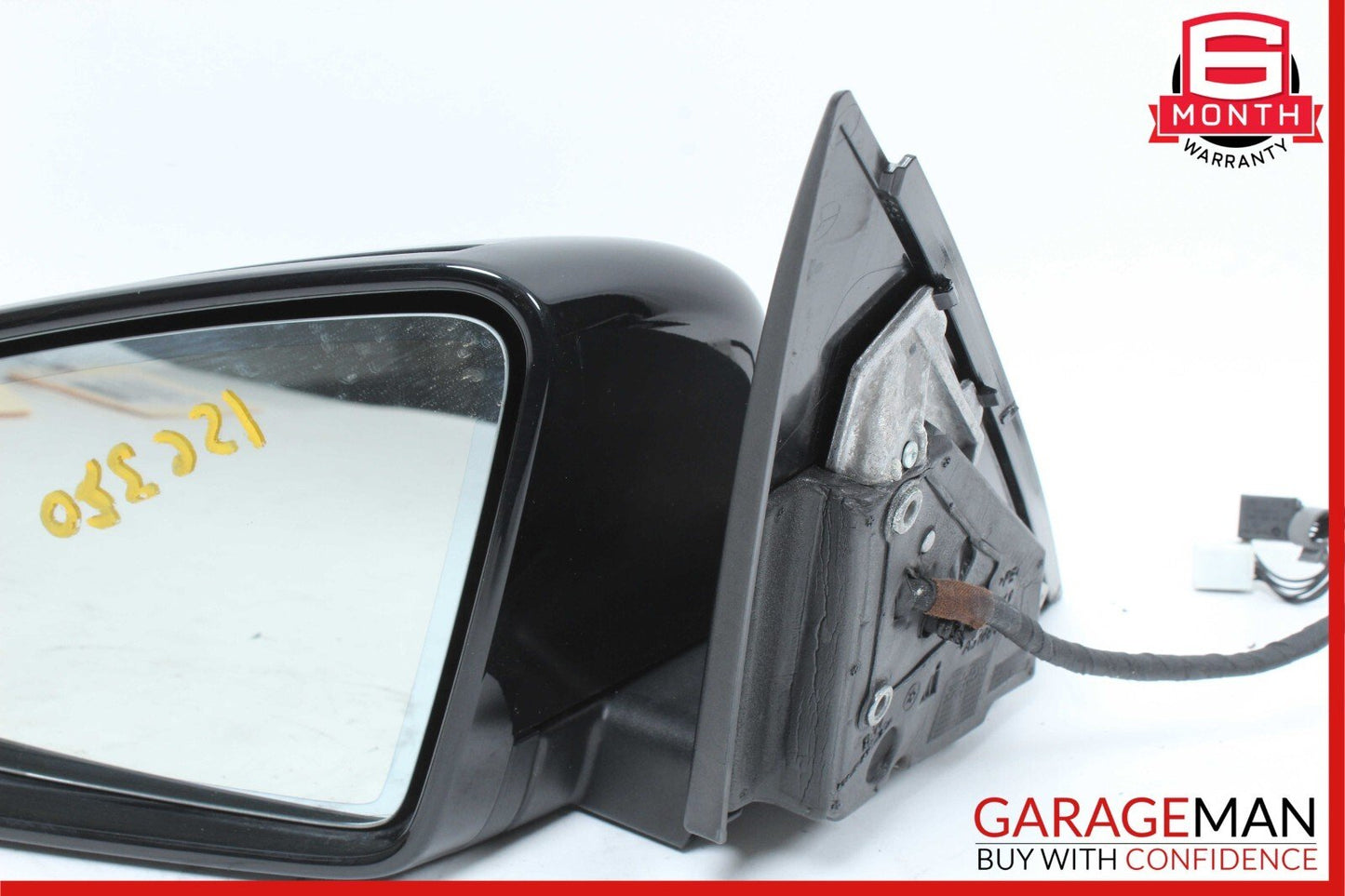 12-14 Mercedes W204 C250 C350 Front Left Side Mirror Rear View Door Black