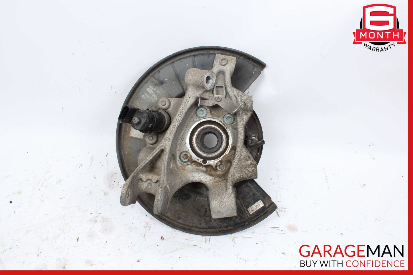 11-17 Porsche Cayenne 958 Rear Left Driver Side Wheel Spindle Knuckle Hub OEM