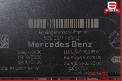 12-16 Mercedes X166 GL450 ML400 Trailer Towing Control Module 2469005501 OEM