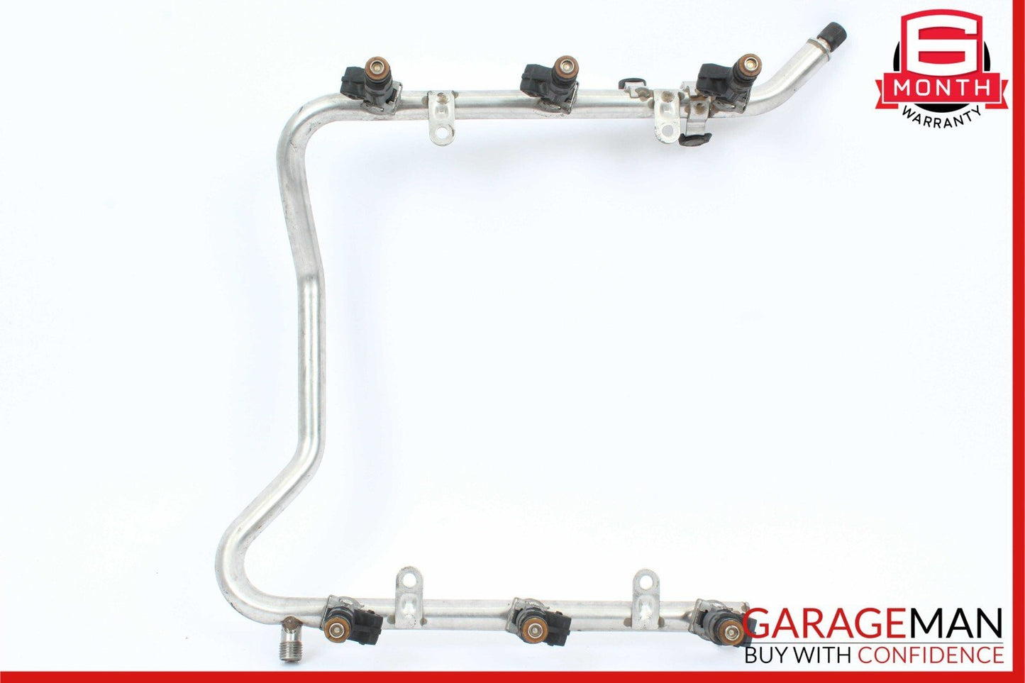 98-00 Mercedes W210 E320 CLK320 Fuel Injector Injection Rail w/ Fuel Injectors