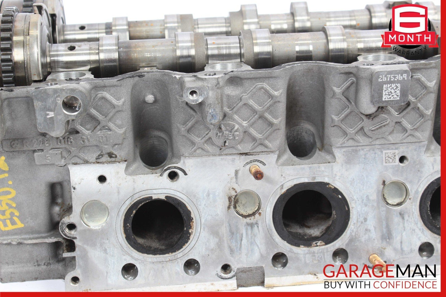 11-20 Mercedes W212 E550 CLS550 S550 M278 4.6L Engine Cylinder Head Right OEM