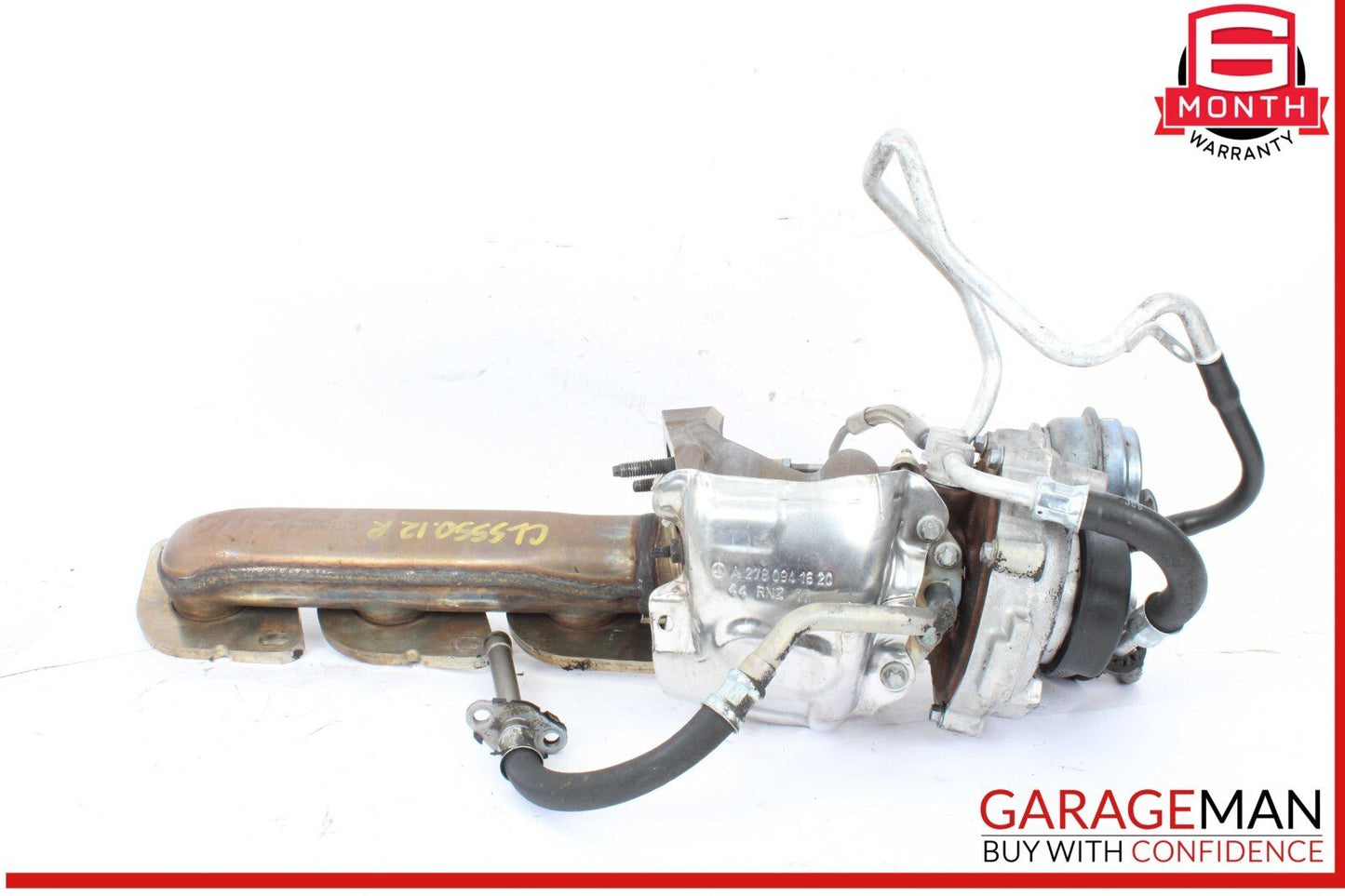 12-18 Mercedes W218 CLS550 E550 M278 Right Turbocharger Turbo Charger Manifold