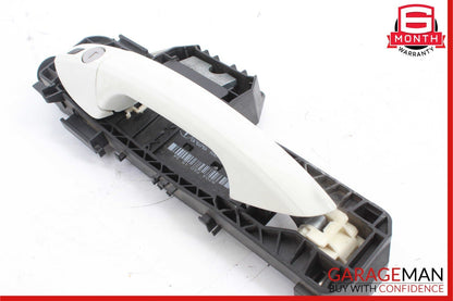 08-17 Mercedes W204 C300 Front Left Driver Side Exterior Door Handle White OEM