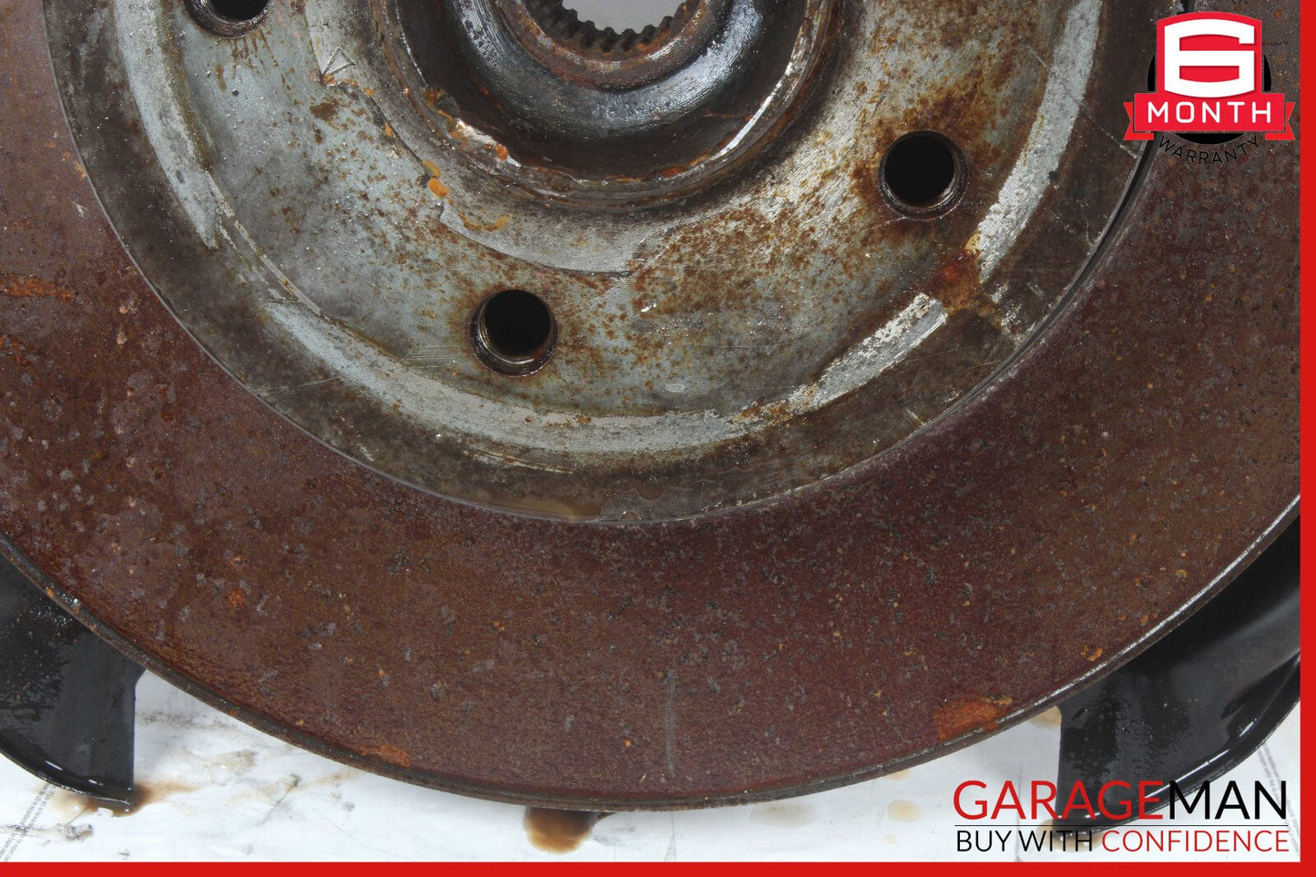 05-11 Mercedes R171 SLK350 Rear Left Spindle Knuckle Hub w/ Rotor Disc OEM