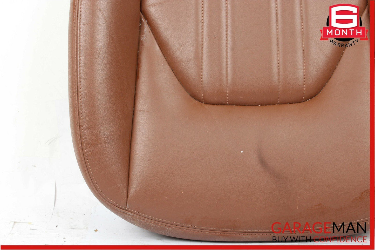 14-17 Maserati Ghibli Front Right Passenger Side Lower Bottom Seat Cushion Brown