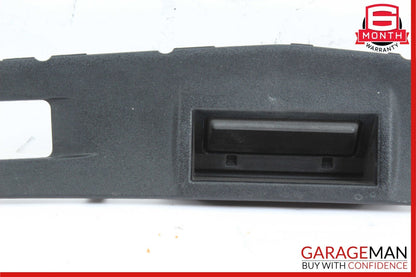 10-13 Mercedes W212 E350 E400 E550 Sedan Trunk Lid Tailgate Handle Trim Black