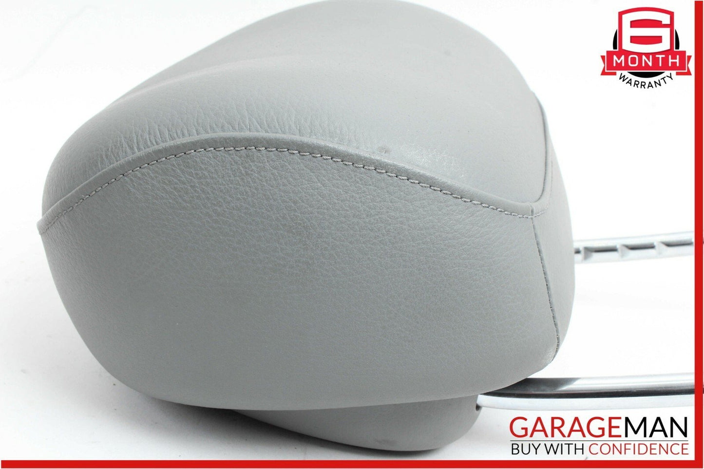 06-11 Mercedes W219 CLS500 Front Left / Right Side Seat Head Rest Headrest Grey