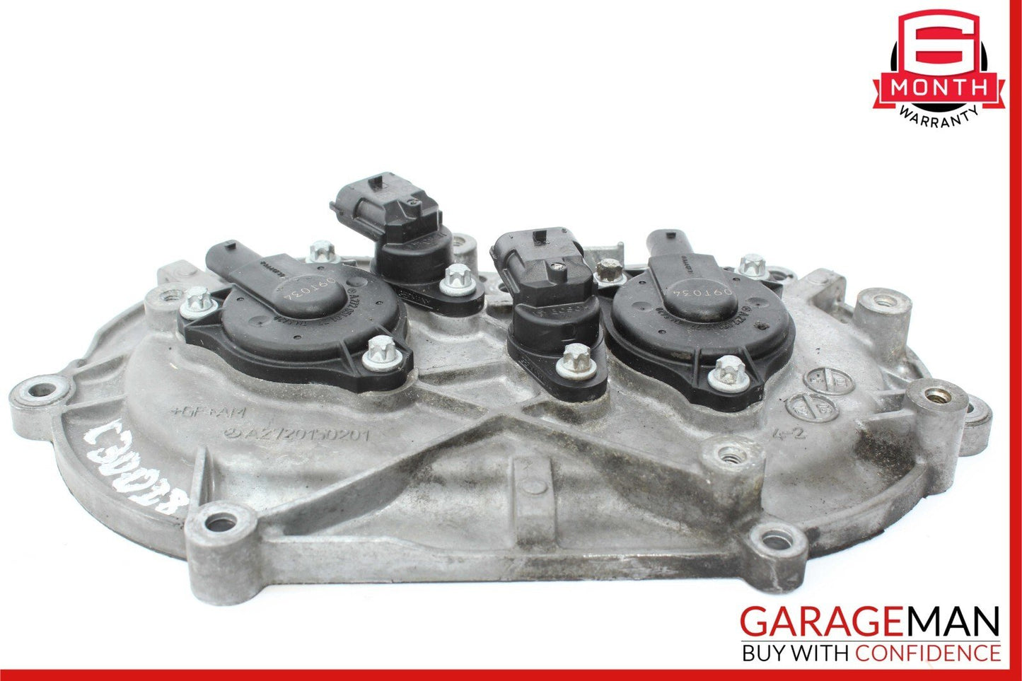 05-13 Mercedes W204 C300 Front Left Side Engine Timing Chain Cover Plate OEM